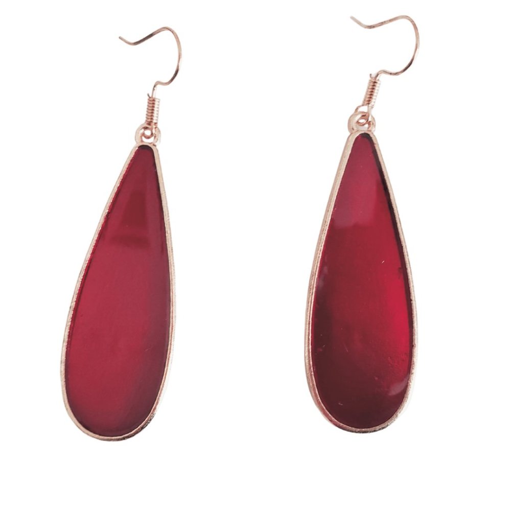 Ready for Vegas Red Earrings